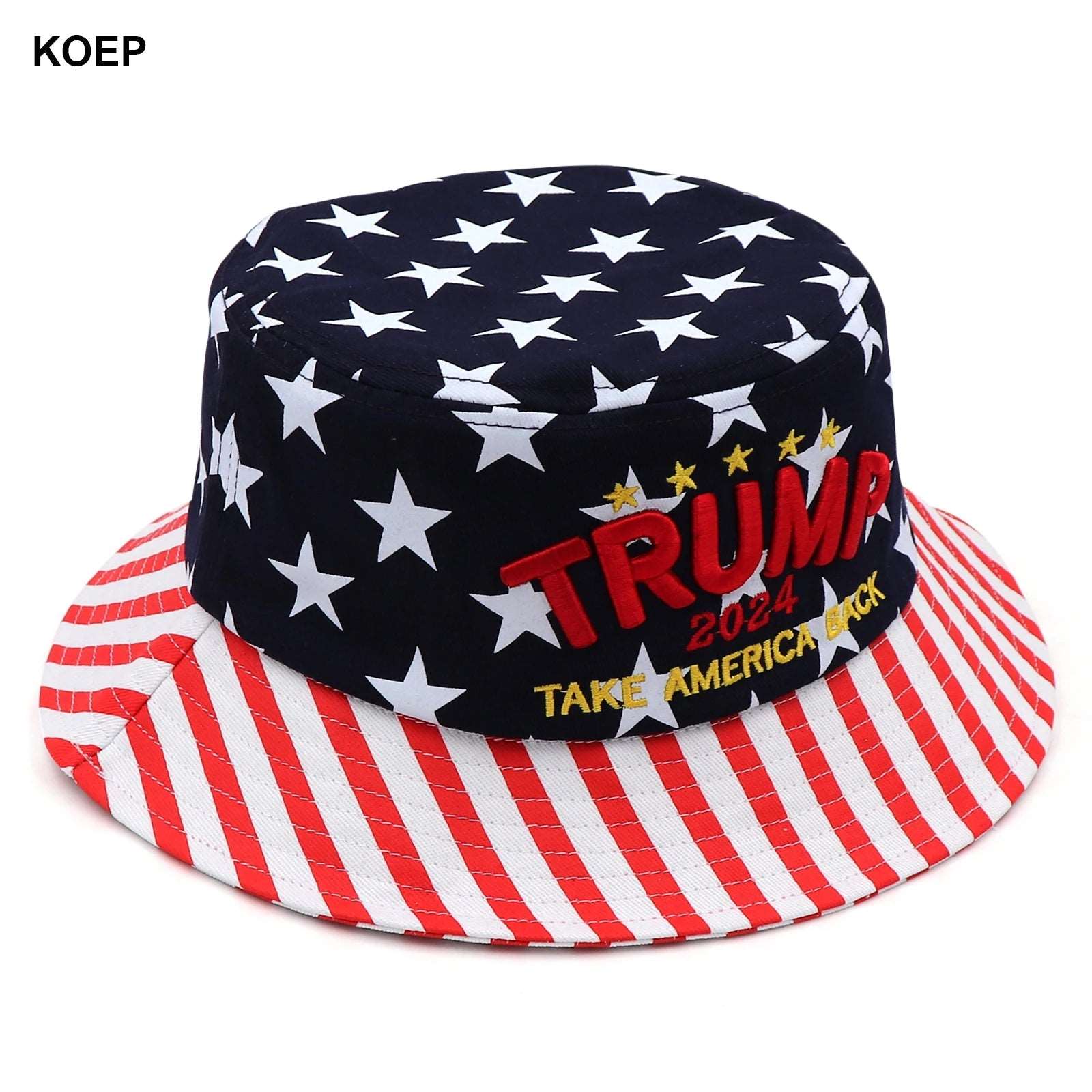 2024 MAGA Bucket Hat - Unisex Take America Back Sun Protector - Great Again Donald