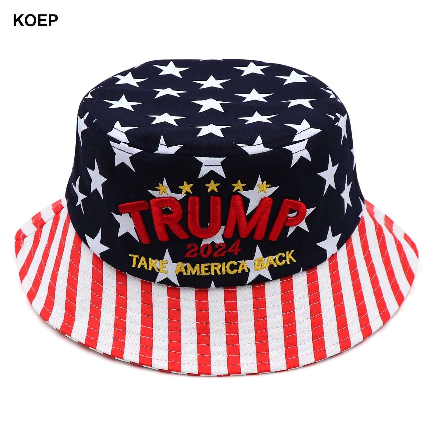 2024 MAGA Bucket Hat - Unisex Take America Back Sun Protector - Great Again Donald