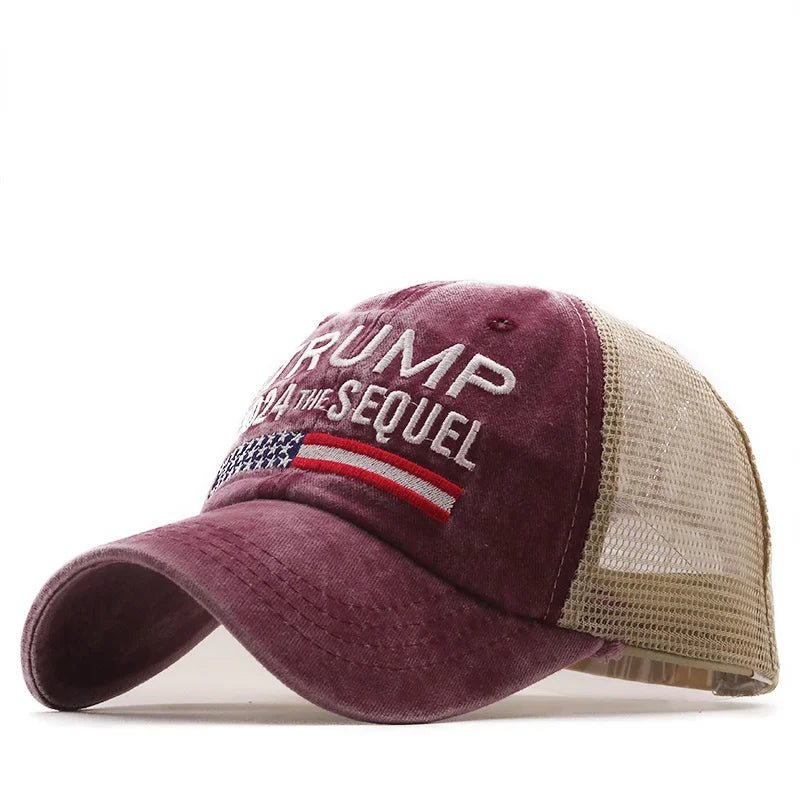 2024 Presidential Support Cap - MAGA Mesh Edition - Great Again Donald