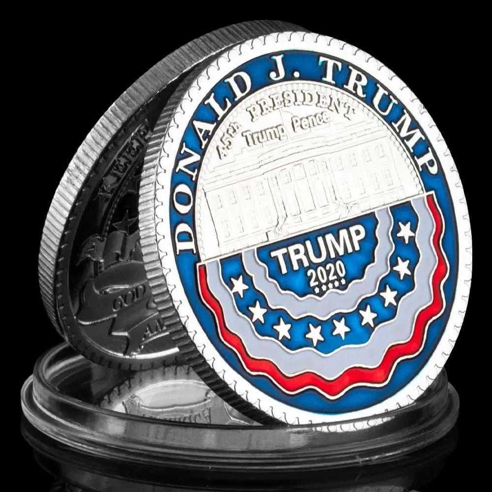 Donald Trump Keep America Great - Gold Plated Commemorative Coin - Great Again Donald