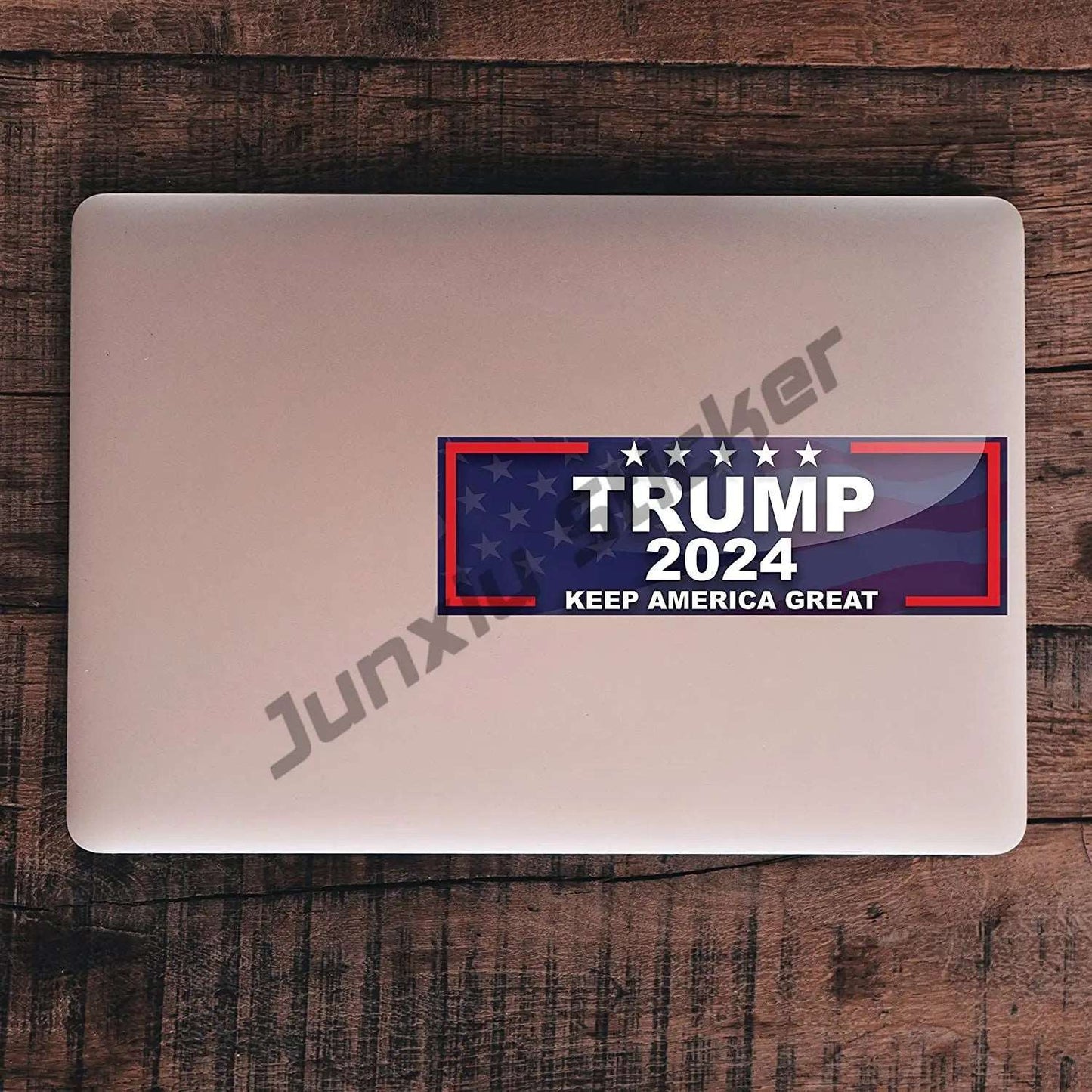 Trump 2024 Car & Laptop Decal Sticker Set - Great Again Donald