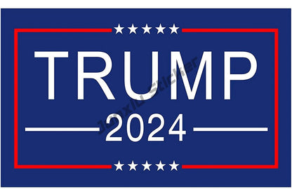 Trump 2024 Car & Laptop Decal Sticker Set - Great Again Donald