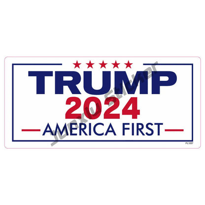 Trump 2024 Car & Laptop Decal Sticker Set - Great Again Donald