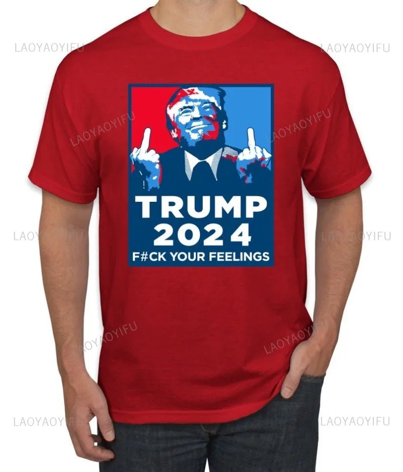 Trump 2024 Humor Tee - Bold Political Statement Cotton Shirt | donald trump shirt, trump 2024, trump shirt, trump shirts, trump t shirt, trump t shirts, trumps t shirt | Great Again Donald